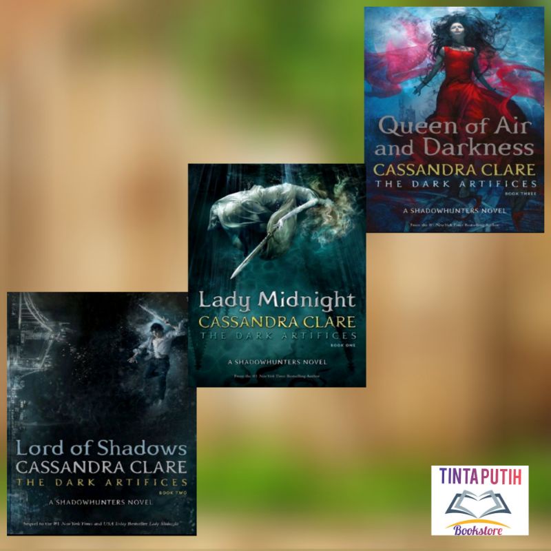 Lady Midnight,lord of shadows,queen of air and darkness by cassandra clare