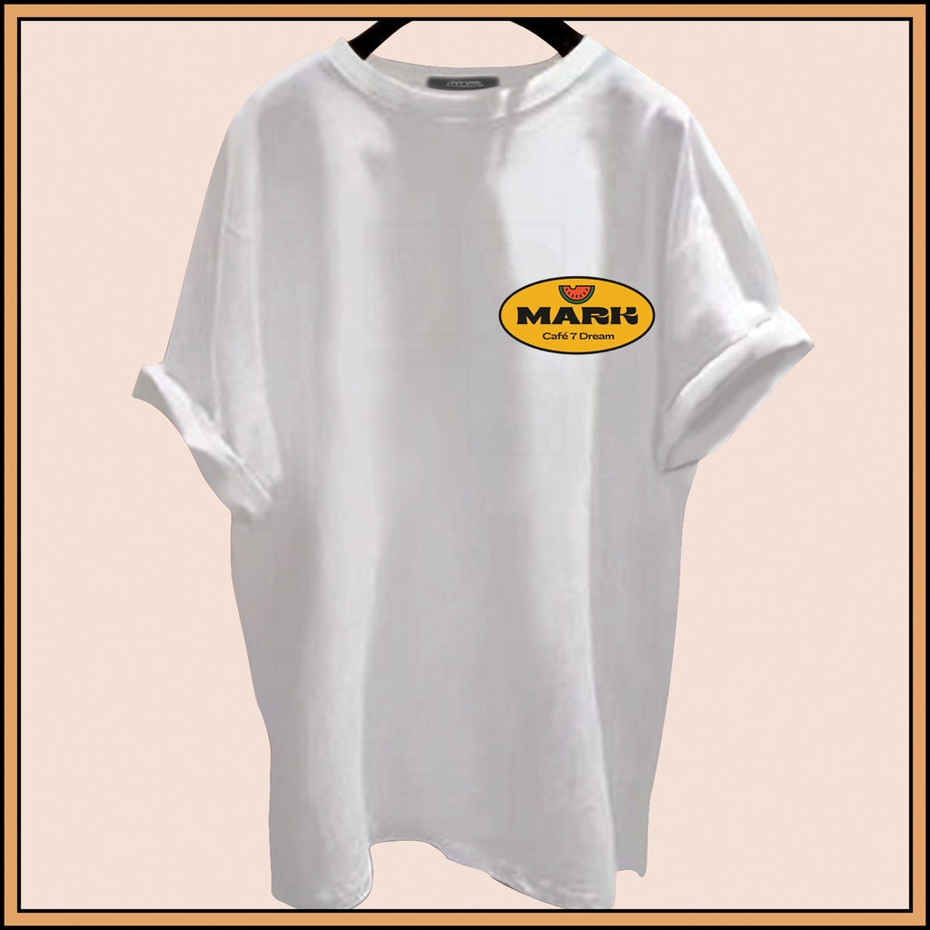 CALVIERO SHOP - BAJU KAOS ATASAN WANITA MARLK LOGO PRINT