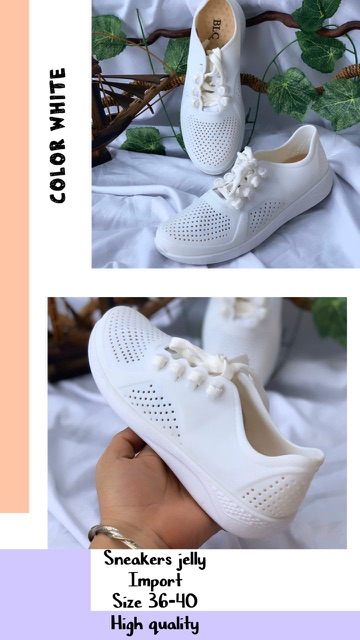 (BISA COD) SEPATU KETS JELLY (BLC 36-40)