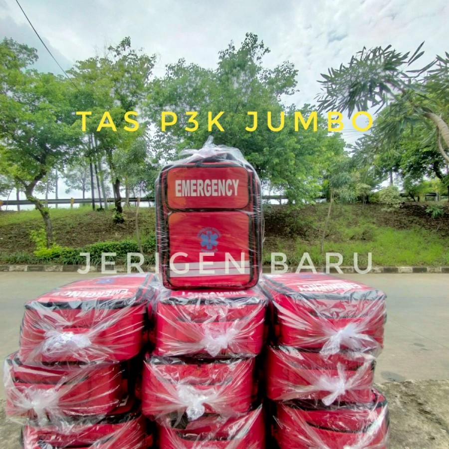 Tas P3K Emergency Jumbo / Tas P3K Besar / Tas P3K Big Size / Tas Emergency P3K