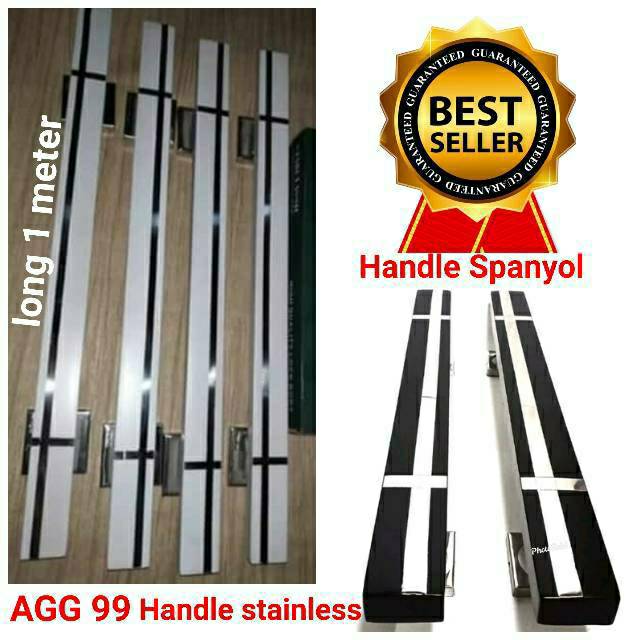 Handle pintu Italy long 1 meter Tarikan pintu Kupu tarung long 1 meter Handle gagang pintu 1 meter