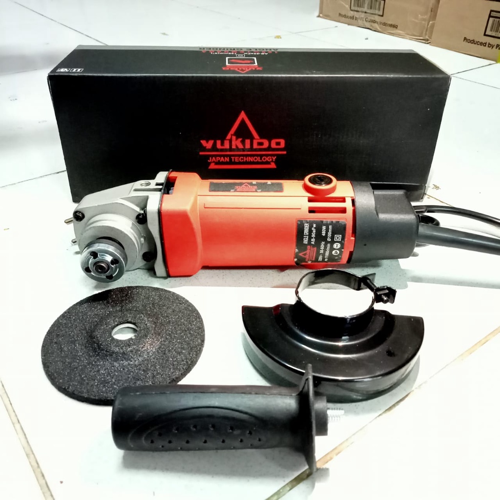 YUKIDO ORIGINAL MESIN GRINDA TANGAN 4 INCH