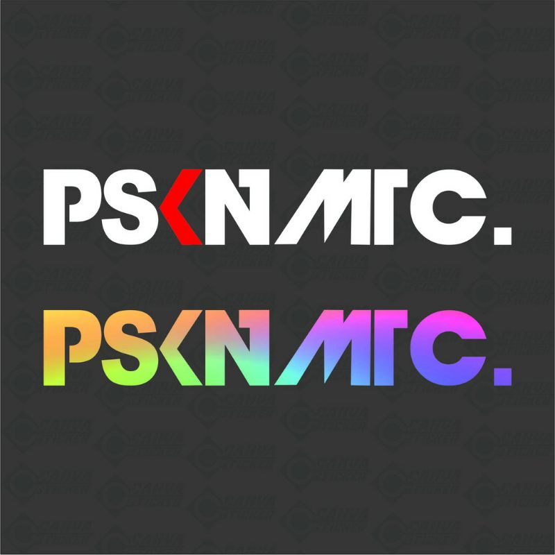 stiker PSKNMTC , Stiker Cutting motor