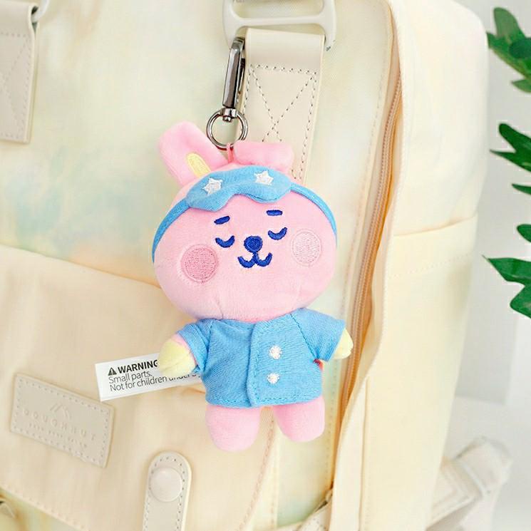 SALEE.. OFFICIAL BT21 Baby Bag Charm Pajama BT21