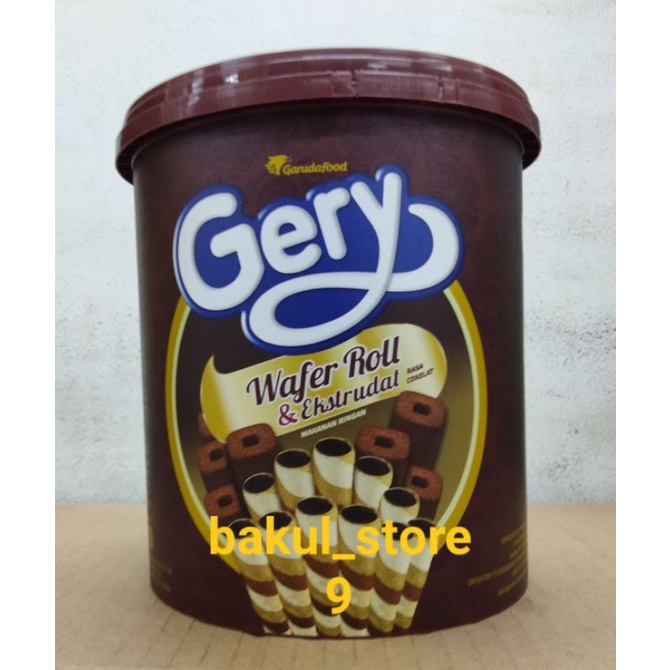 Gery Wafer Roll &amp; Ekstrudat 350Gr / 400gr Kaleng