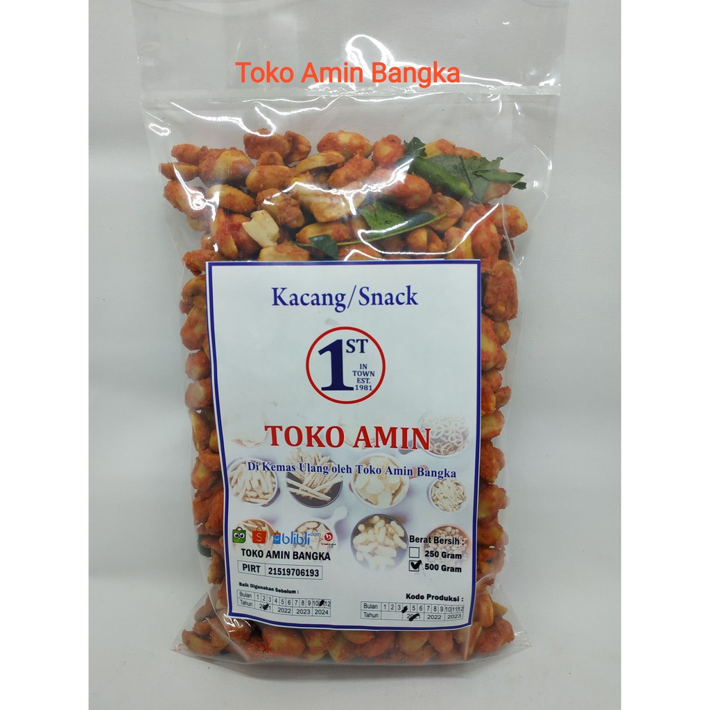 

KACANG THAILAND JUMBO KEMASAN 500GRAM /SNACK/CEMILAN