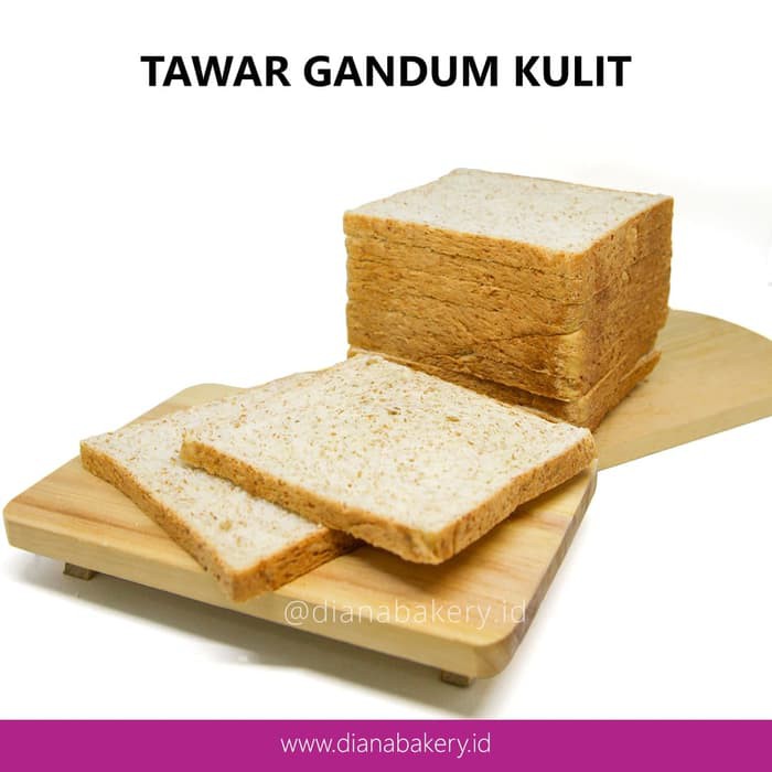 

Roti Tawar Gandum Kulit | Roti Gandum | Roti Bakar | Roti Goreng