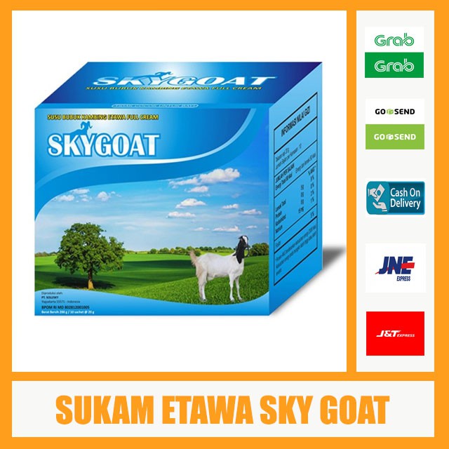 

Susu Kambing Etawa SKYGOAT - Per BOX 10 Sacshet