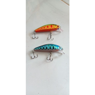 Umpan casting hampala, kakap, dll, minow murah 5.5 cm