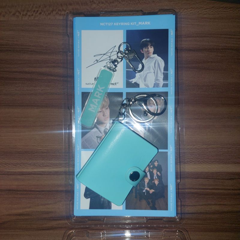 keyring NCT 127 X Nature Republic :  MARK (BOOKED)