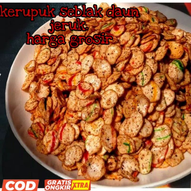 

Kerupuk Seblak Daun Jeruk Kerupuk Seblak Pedas Kerupuk Seblak Kering Kerupuk Seblak Bantet Sebring