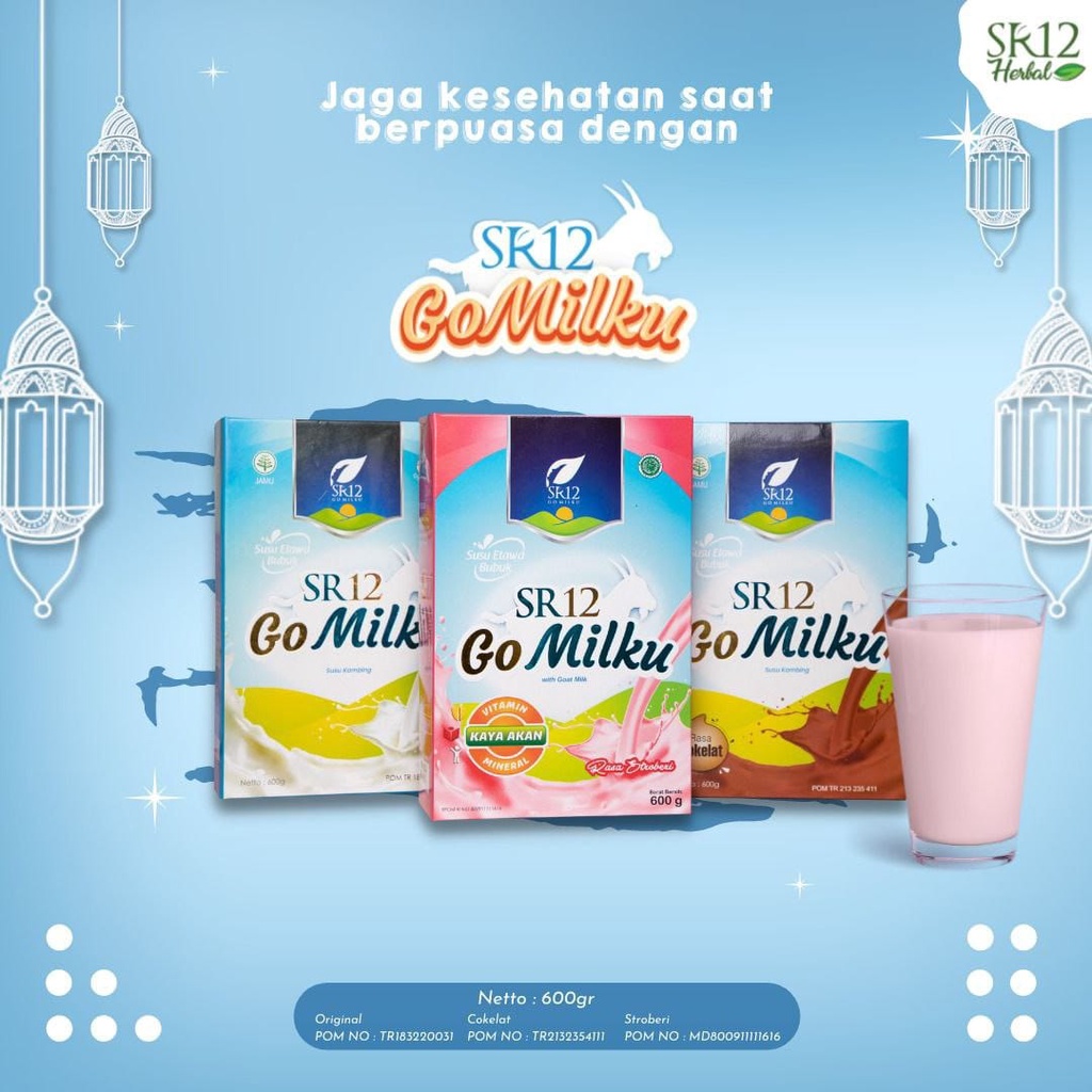 

SUSU GOMILKU- SUSU KAMBING ETAWA SR12 BERBAGAI VARIAN LEZAT DAN SEHAT