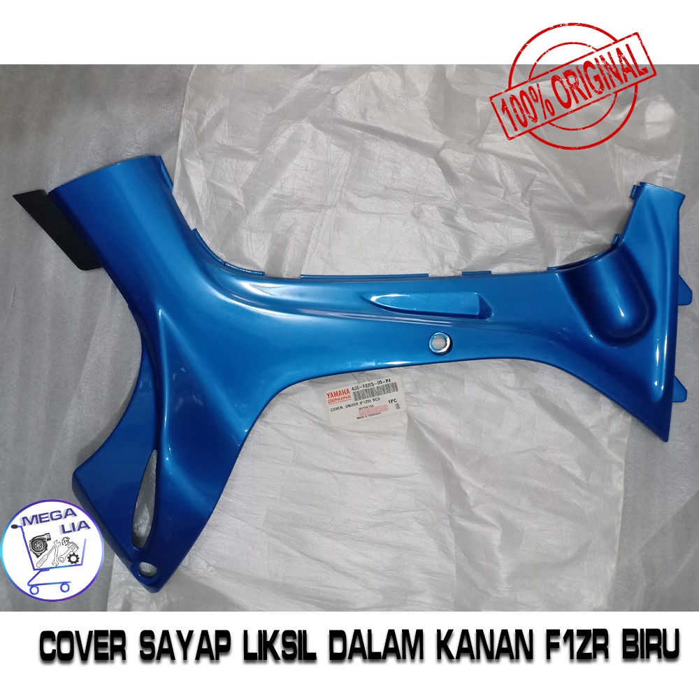 Cover Sayap Liksil Dalam Kanan F1ZR Biru 100% ORI YAMAHA. 4US-F8395-00-P4