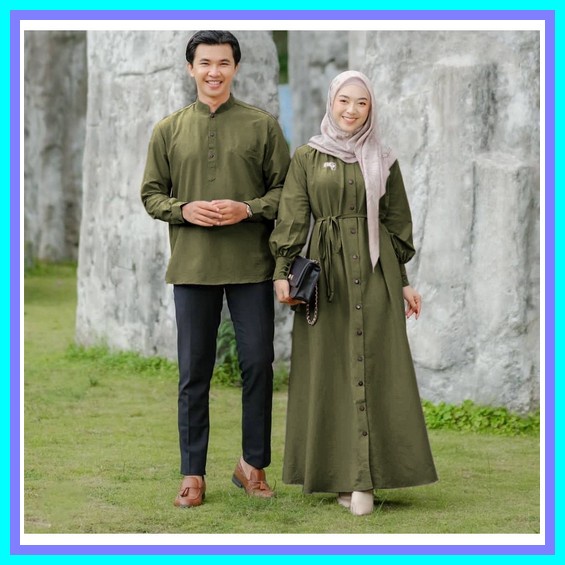 Baju Couple Lebaran 2022 Keluarga Gamis Pasangan Modern Terbaru Kapelan Suami Istri Anak Laki Perempuan Seragam Sarimbit Ramadan Akita Widbatik Uwikbatik Shakila Couple Baju Pasangan Rd / Cp Setelan Set Outfit Muslim Gamis Couple Lebaran Gamis / Set C