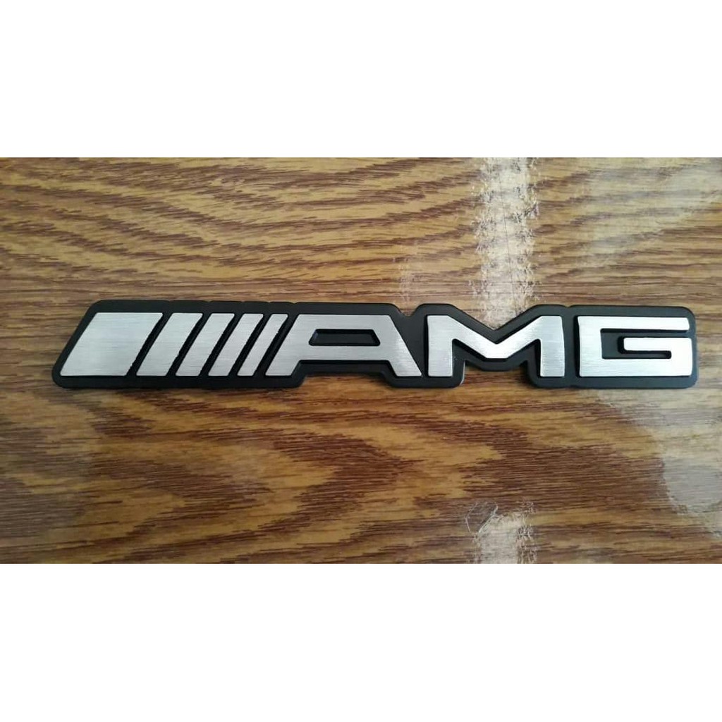 Emblem Logo AMG Aluminium