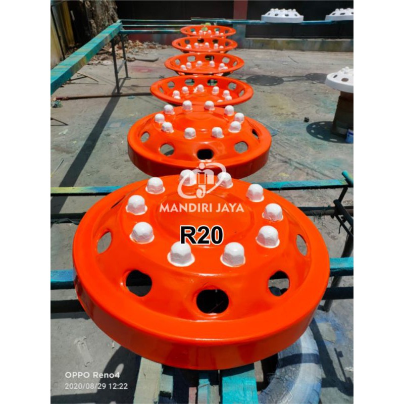 wheeldop/tutup velg truk R20 modelbaut isi 6