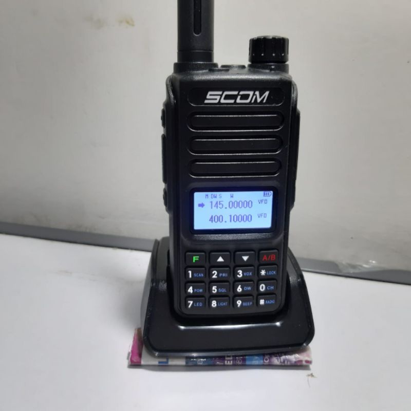 HT SCOM FC10 PRO 10 Watt Dual Band (Bundling HT, Extramic, Connector)