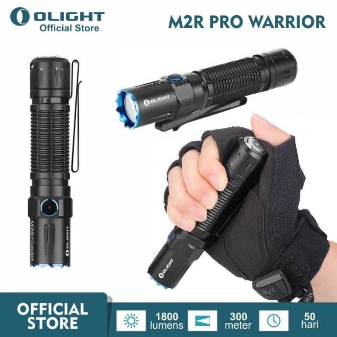 Promo Olight M2R Pro Warrior Black Senter Led