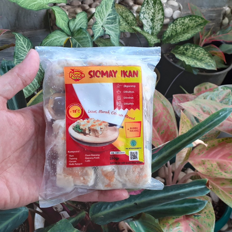 

siomay ikan bumbu kacang