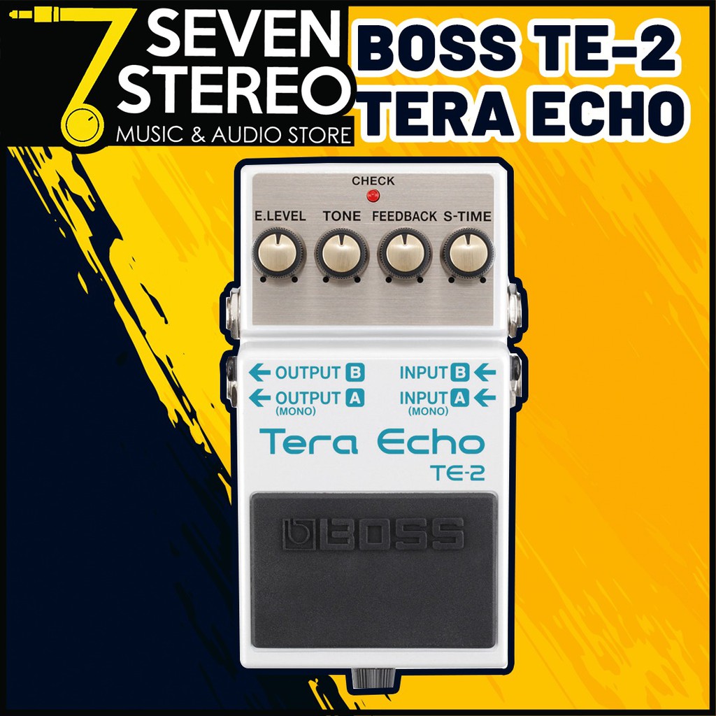 Boss Tera Echo TE-2 TE2 Pedal Effect