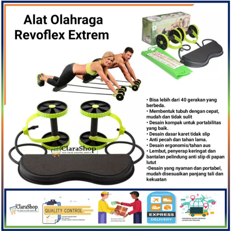 Jual Alat Olahraga Revoflex Extrem Alat Gym Praktis Murah Berkualitas