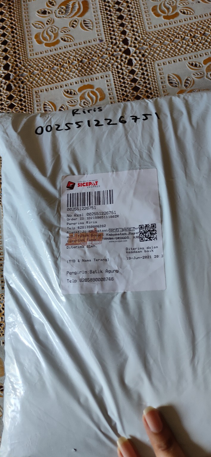 Atasan Baju Batik Tunik Kondangan Pesta Kerja Kantor Wisuda Wanita Dewasa Modern Cantik Terbaru