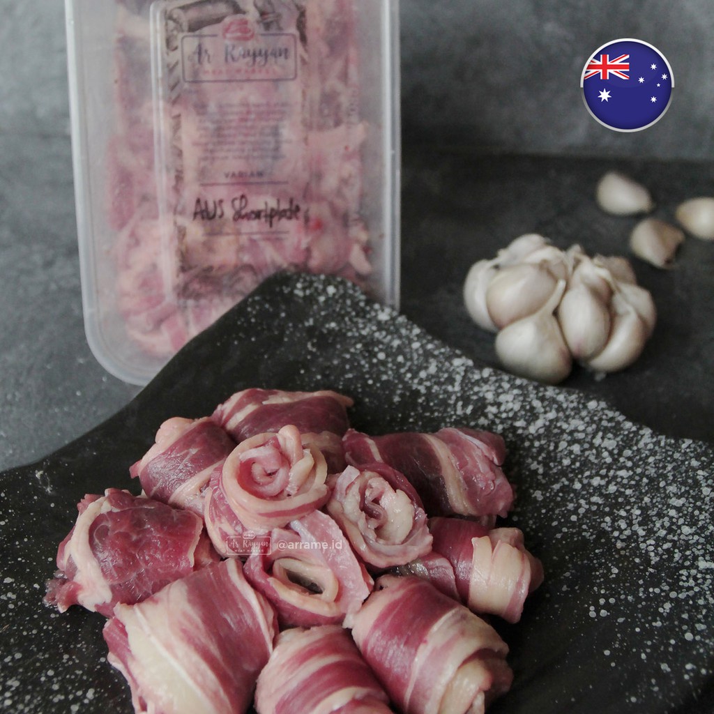 

AUSTRALIA Beef Slice / Fat / Short plate / Daging Shabu Siap Kirim Gojek Grab