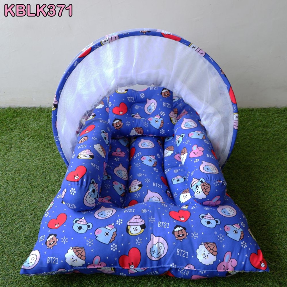 Kasur Bayi / Tempat Tidur Baby Set Kelambu Murah | Paket Perlengkapan &amp; Peralatan Anak Baru Lahir