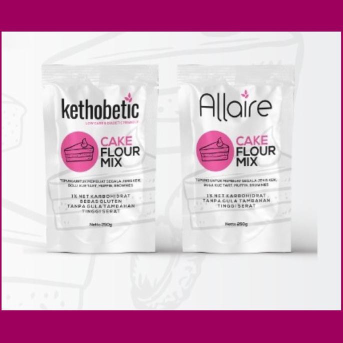 

Ketobetic Cake Flour Mix Tepung Keto Untuk Cake 500Gr