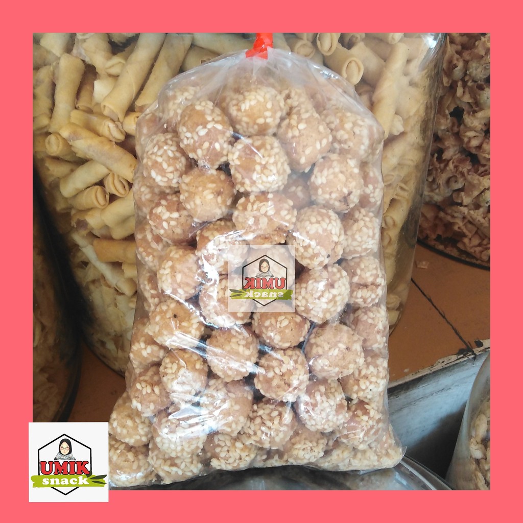 

kue keciput wijen/onde onde mini
