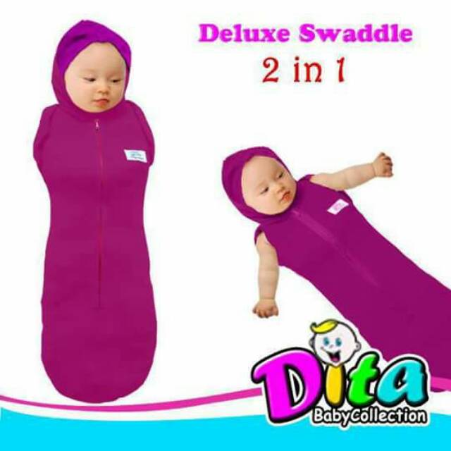 SNI Bedong Dita Moonscare deluxe 2in1 dita bedong instan bayi grosir bedong baby bedong murah