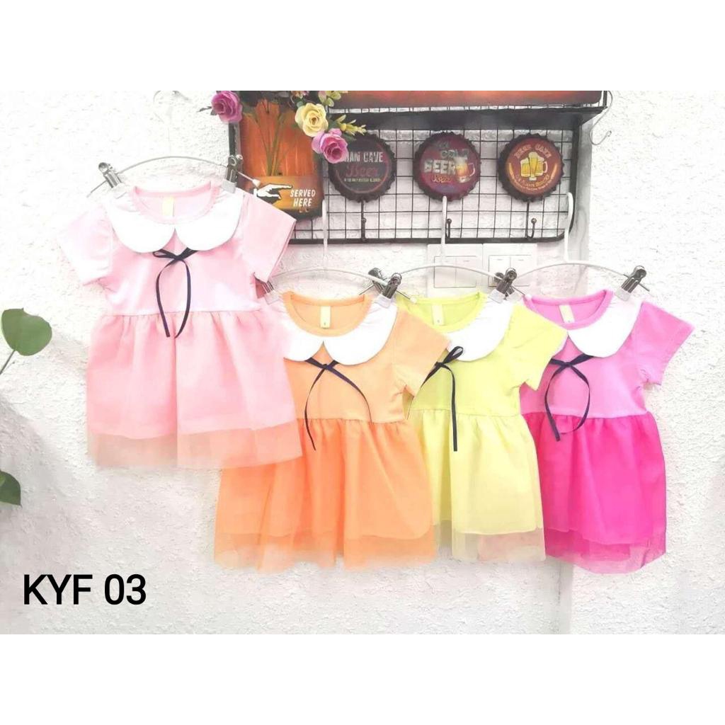 BEE - Dress Anak Bayi / Baju Anak / Pakaian Anak Perempuan Dress Cantik FG03