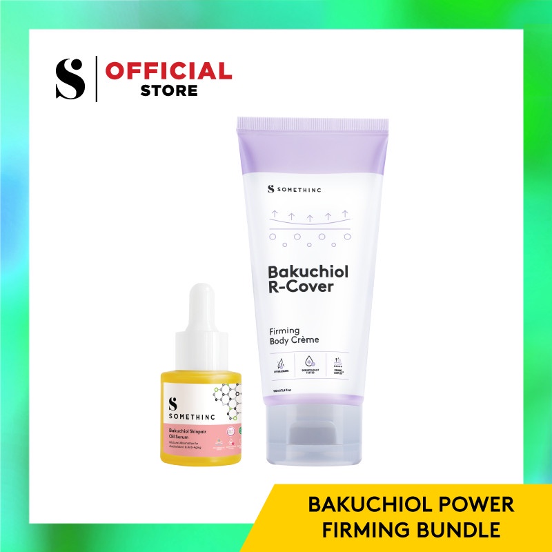 SOMETHINC Bakuchiol Power Firming Bundle (SERUM BAKUCIOL DAN BODY CREME BAKUCIOL)