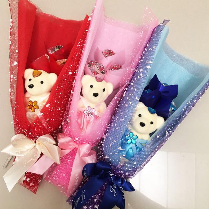 

Open Ds Buket Bunga Valentine/ Kado Ulangtahun/ Kado Anniversary 3C+1B