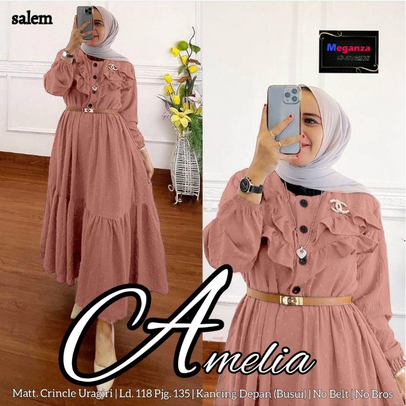 AMELIA GAMIS WANITA TERBARU BY MEGA