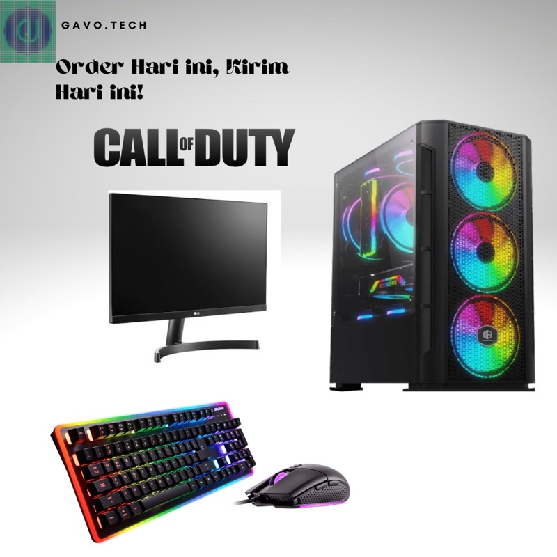 NEW PC Gaming AMD Ryzen 5 3400g 16 GB Ram SSD 120GB