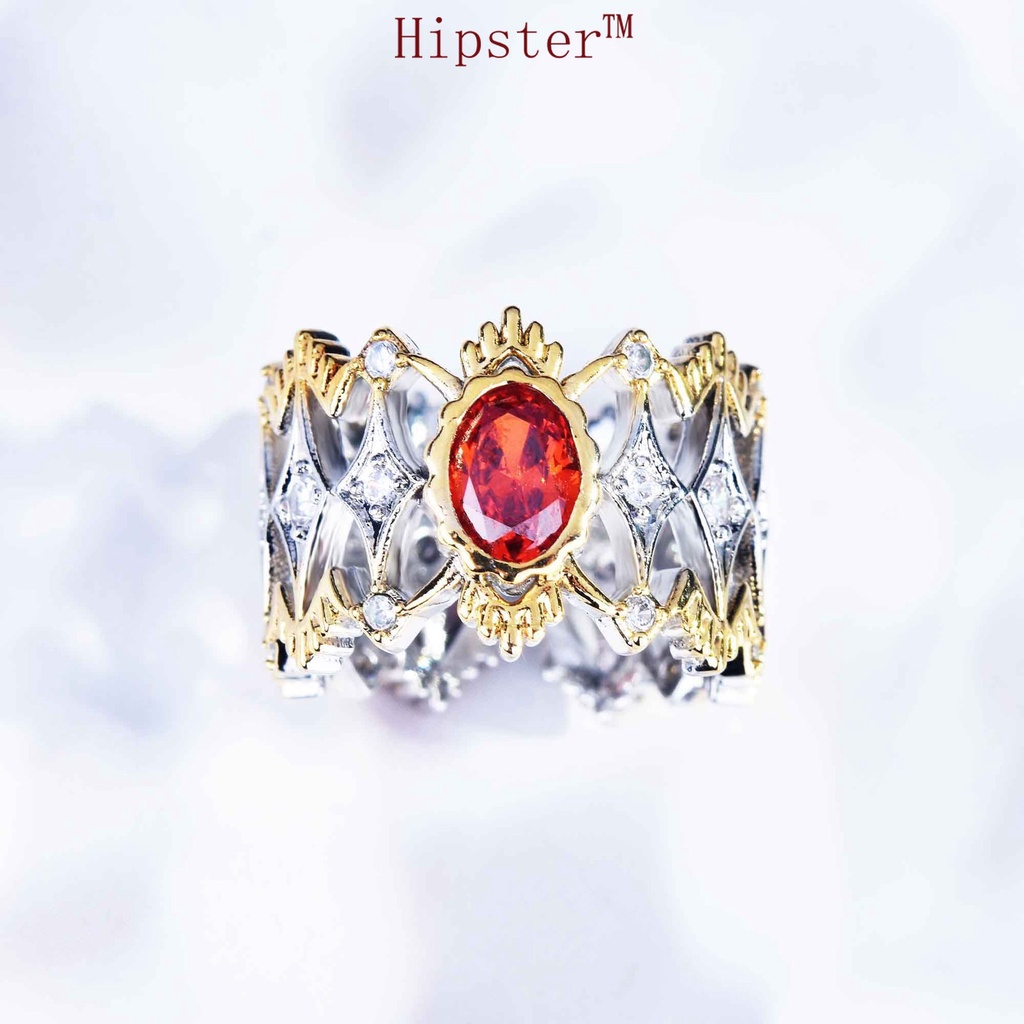 Fashion Ruby Ring Opening