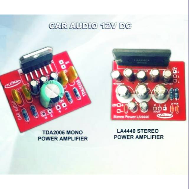 KIT POWER AMPLI MONO TDA2005