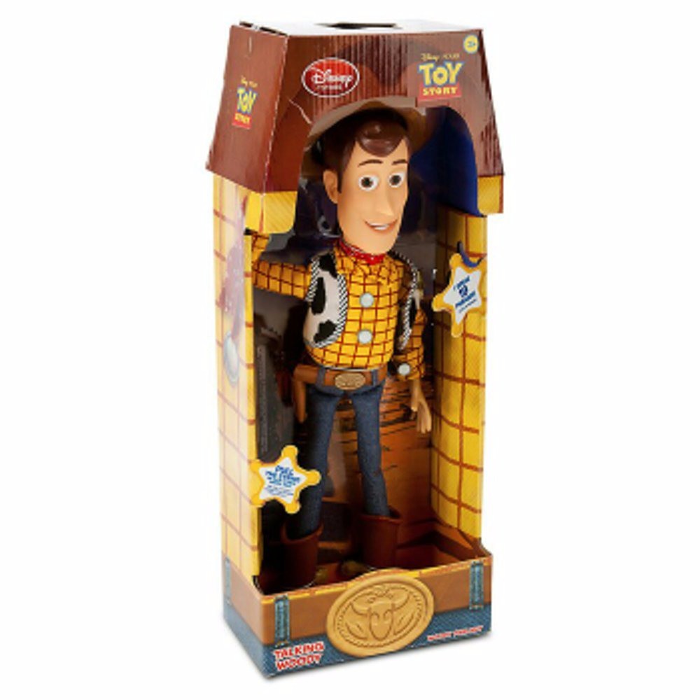 figure woody toy story talking original disney store