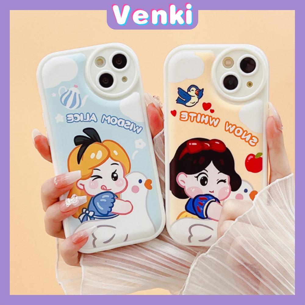 iPhone Case Silicone Soft Case TPU Airbag Shockproof Protection Camera Full Coverage Princess Cute Cartoon Compatible For iPhone 11 Pro Max 13 Pro Max 12 Pro Max 7Plus xr XS Max