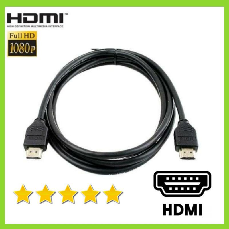 Kabel Hdmi To Hdmi 1.5 Meter Full Hd 1080 Original Grosir...!!!