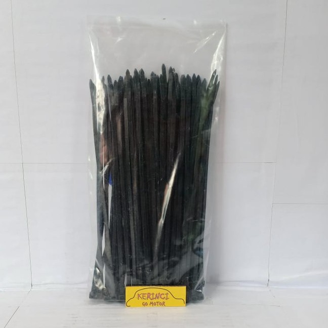 KABEL TIES SIGMA CS 250L LEBAR HITAM 25cm 1pcs - IKAT KABEL TIS INSULOK