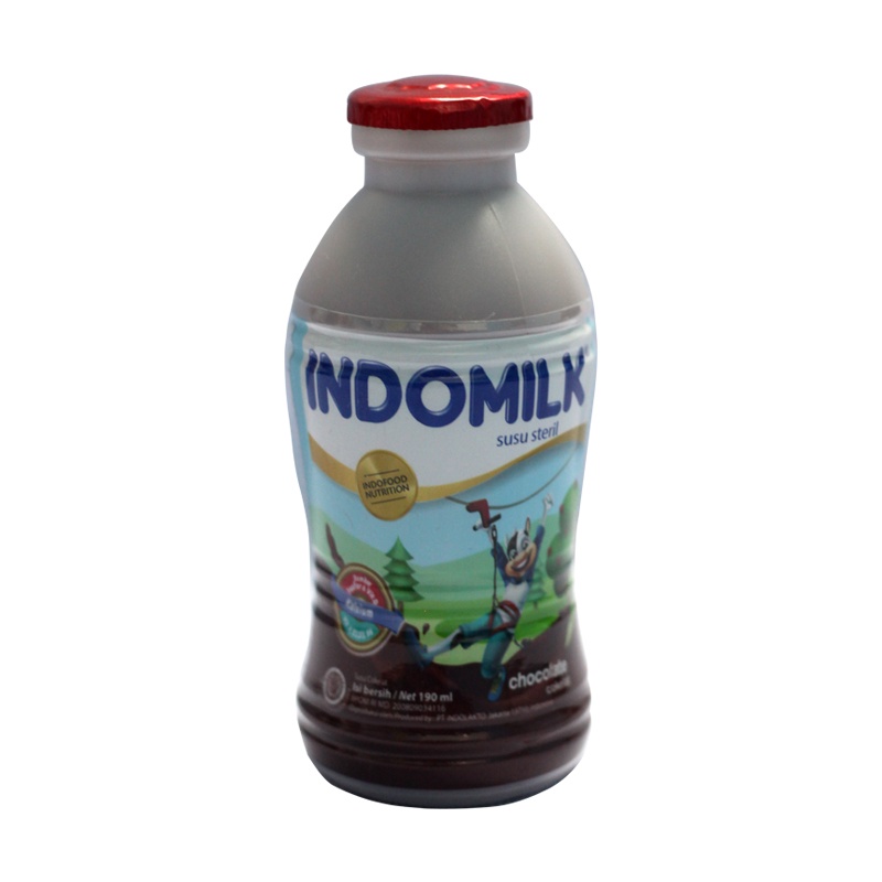 

Indomilk Susu Cair Coklat Botol 190Ml