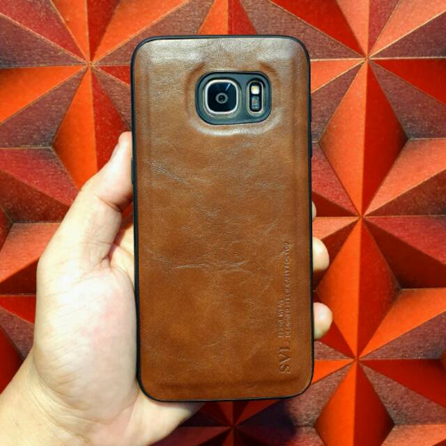 Casing Kulit S7 edge