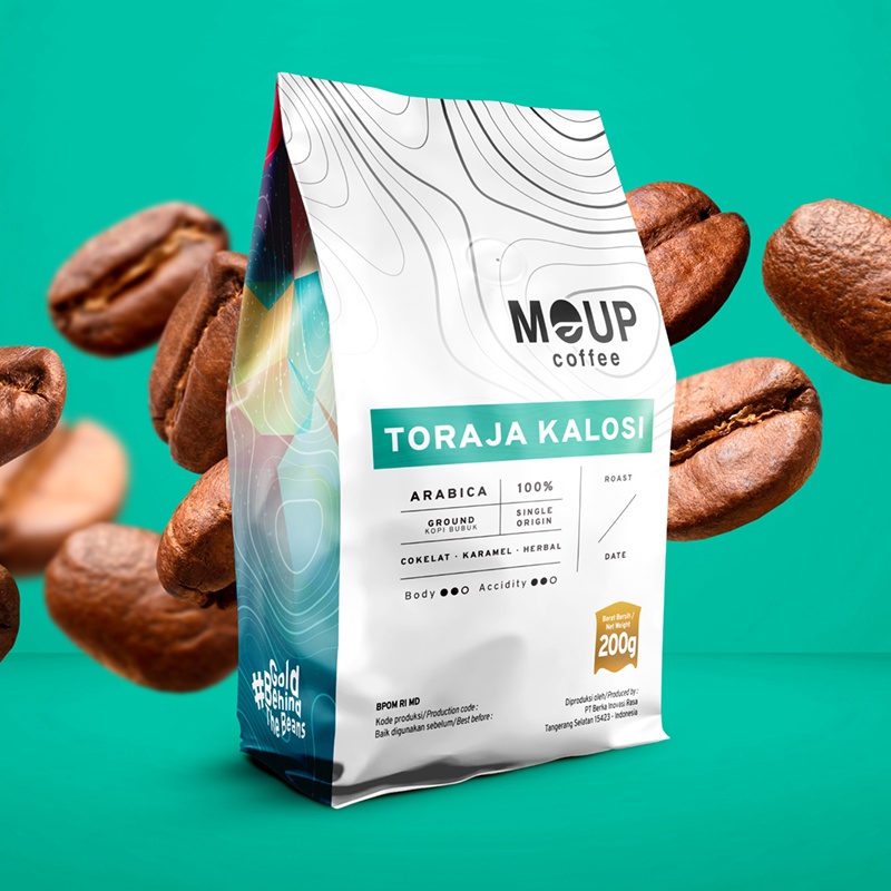 

KOPI TORAJA KALOSI MOUP-Coffee 200gr Biji Paling Murah Terbaik Grade A Premium