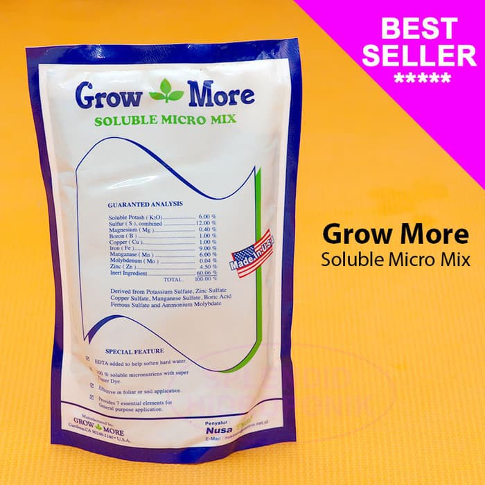 Pupuk GrowMore Mikro komplit