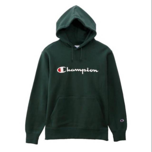 hoodie champion green