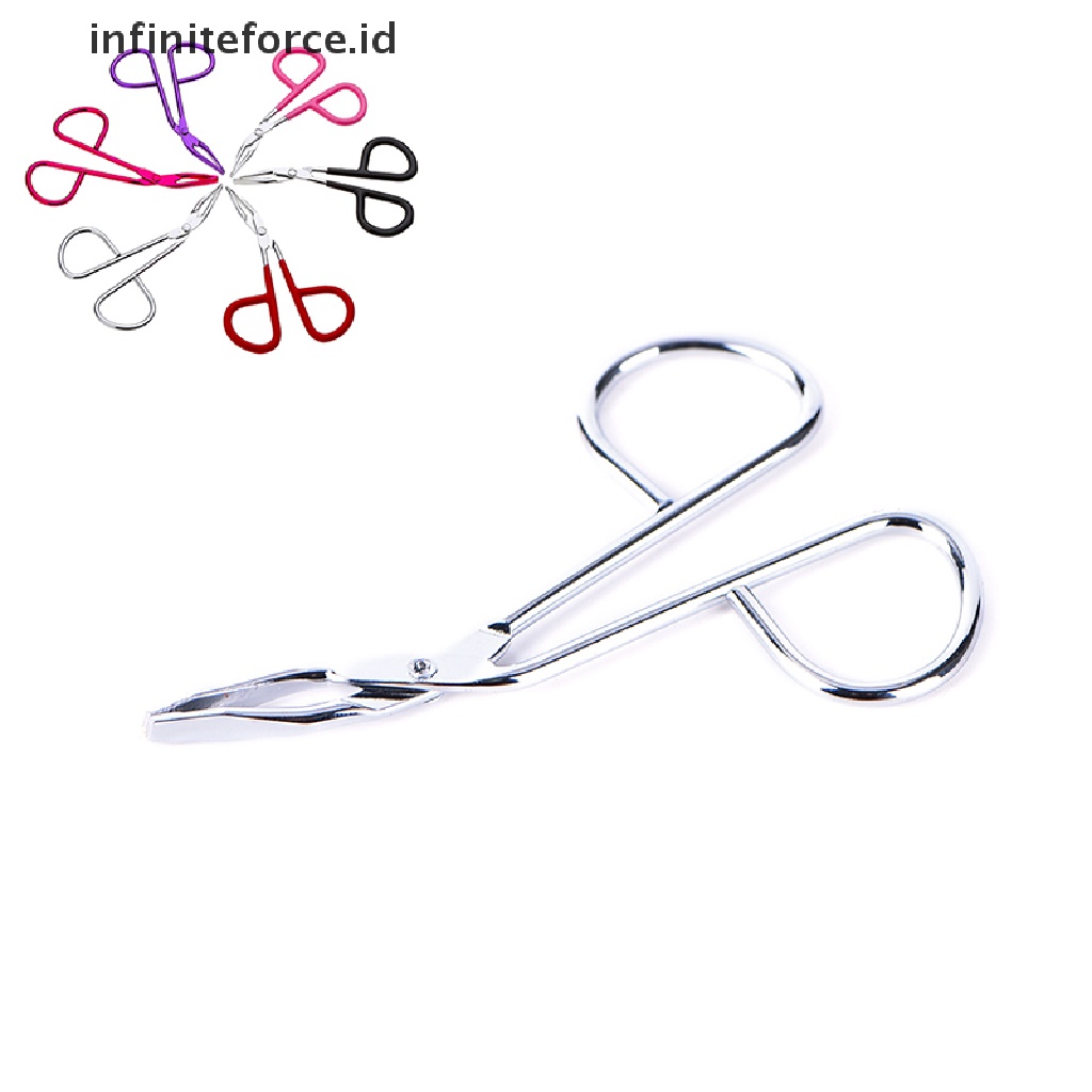 (Infiniteforce.Id) Gunting Alis Ujung Flat Bahan Stainless Steel