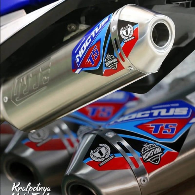 Knalpot Norifumi Noctus T5 Standard Honda CRF 150 Original