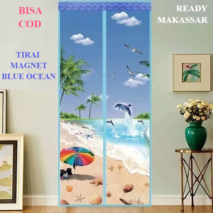 (COD) ANTI NYAMUK TIRAI MAGNET / TIRAI PINTU RUMAH / TIRAI KAMAR PINTU KAIN KAMAR TIRAI MAGNET ANTI 